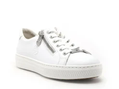Rieker L59L1 Blanc Baskets Basses Femme