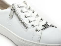 Rieker L59L1 Blanc Baskets Basses Femme