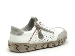 Rieker LO355 Blanc Derbies Femme