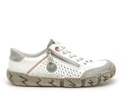 Rieker LO355 Blanc Derbies Femme