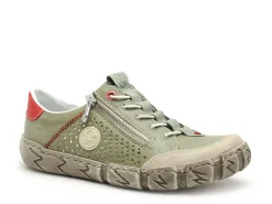 Rieker LO355 Kaki Derbies Femme