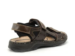 Rieker 26061 Marron Sandales Homme