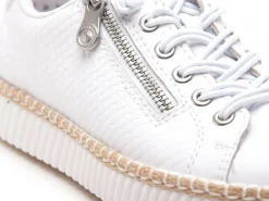 Rieker M2940 Blanc Baskets Basses Femme