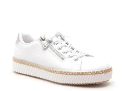 Rieker M2940 Blanc Baskets Basses Femme