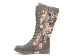 Rieker 94731 Multicolore Bottes Plates Femme