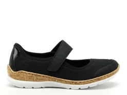 Rieker N42B0 Bleu Ballerines Femme