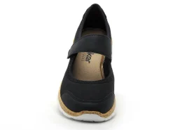 Rieker N42B0 Bleu Ballerines Femme