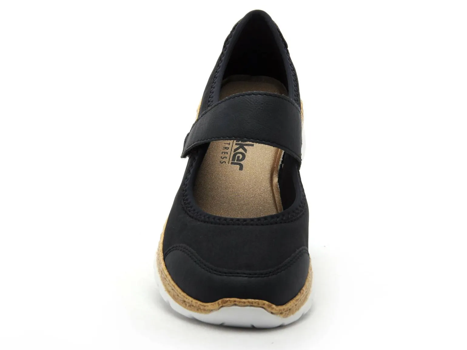 Rieker N42B0 Bleu Ballerines Femme