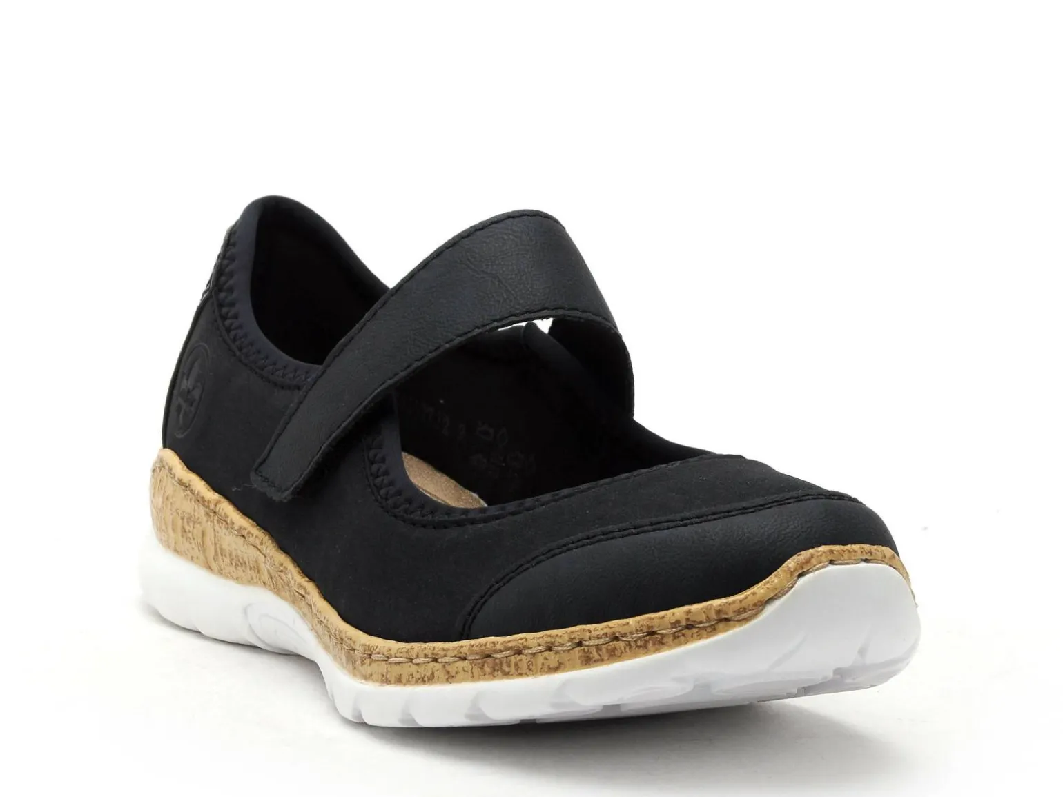 Rieker N42B0 Bleu Ballerines Femme