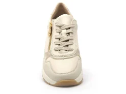 Rieker N9301 Beige Baskets Basses Femme
