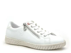 Rieker N0900 Blanc Baskets Basses Femme