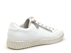 Rieker N0900 Blanc Baskets Basses Femme