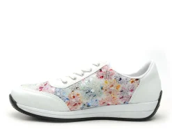 Rieker N1112 Blanc Baskets Basses Femme
