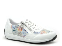 Rieker N1112 Blanc Baskets Basses Femme