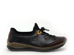 Rieker N3271 Bleu Derbies Femme