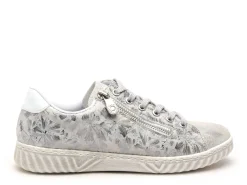 Rieker N0900 Gris Baskets Basses Femme