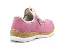 Rieker N42G0 Rose Baskets Basses Femme