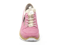Rieker N42G0 Rose Baskets Basses Femme