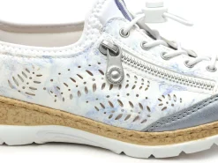 Rieker N42K6 Blanc Derbies Femme
