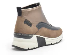 Rieker N6352 Marron Boots et Bottines à Talons Femme
