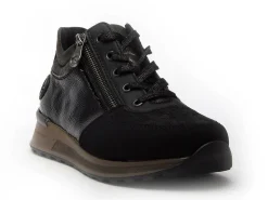 Rieker N1407 Noir Baskets Basses Femme