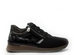 Rieker N1407 Noir Baskets Basses Femme