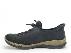 Rieker N3267 Noir Derbies Femme