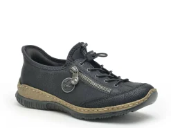 Rieker N3267 Noir Derbies Femme