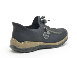 Rieker N3267 Noir Derbies Femme