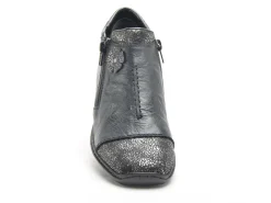 Rieker 58388 Noir Boots et Bottines Plates Femme