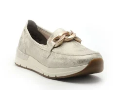 Rieker 58944 Or Mocassins Femme