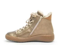 Rieker Z6614 Bronze Boots et Bottines Plates Femme