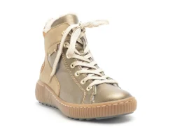 Rieker Z6614 Bronze Boots et Bottines Plates Femme