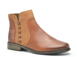 Rieker Z4951 Marron Boots et Bottines Plates Femme