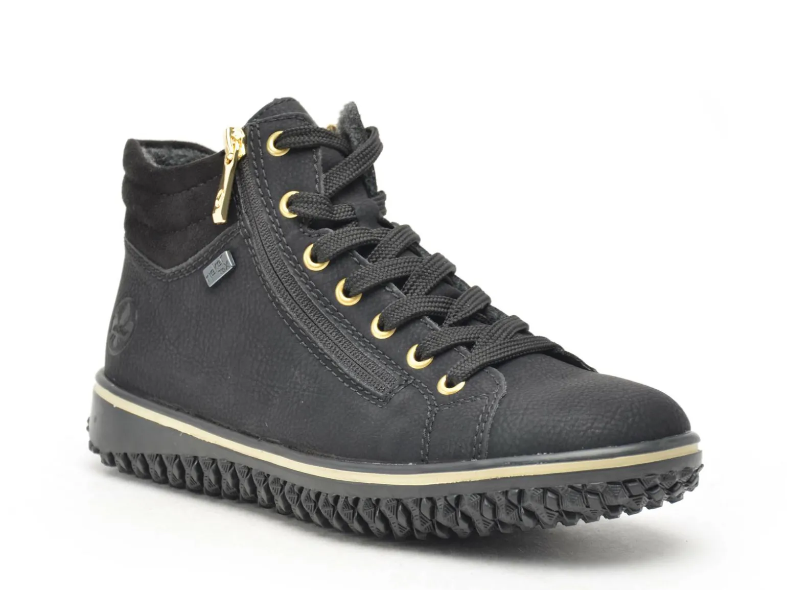 Rieker Z4263 Noir Basket Montante Femme