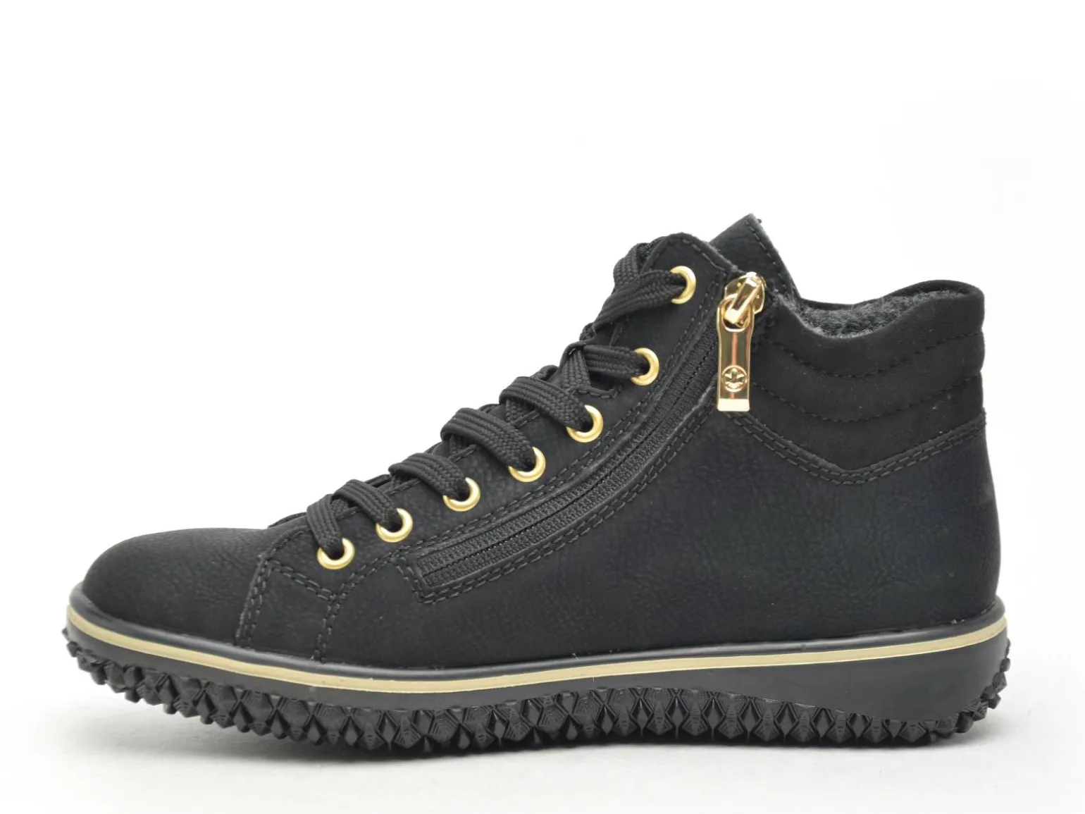 Rieker Z4263 Noir Basket Montante Femme