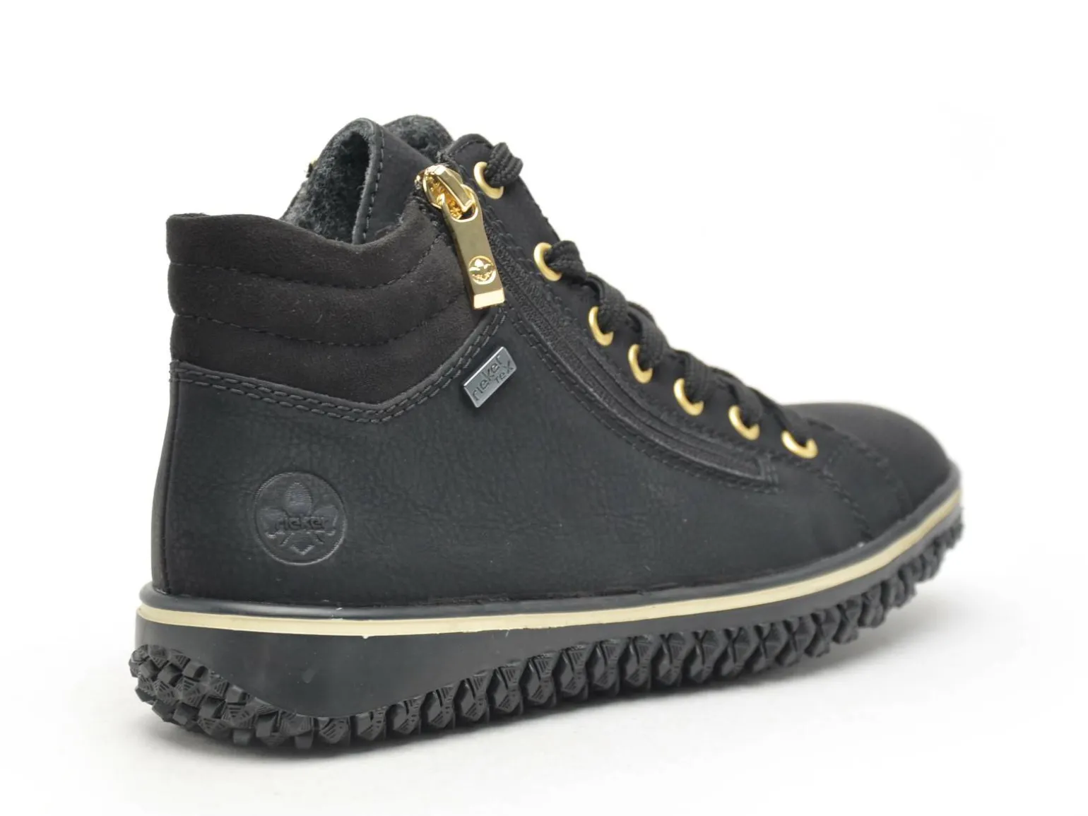 Rieker Z4263 Noir Basket Montante Femme
