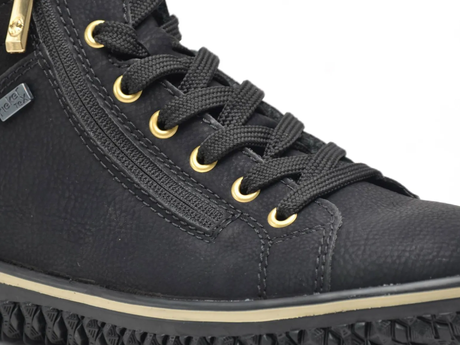 Rieker Z4263 Noir Basket Montante Femme