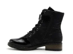 Rieker Z6802 Noir Boots et Bottines Plates Femme
