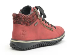 Rieker Z4263 Rouge Basket Montante Femme