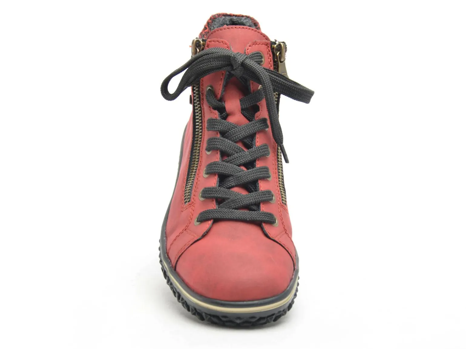 Rieker Z4263 Rouge Basket Montante Femme