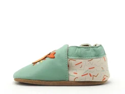 Robeez Chaussons bébé EASY CARE 1216010 Vert Chaussons Bébé