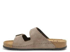 Scholl BORA 2 BUCKLES Beige Mules Homme