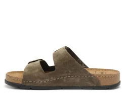 Scholl BORA 2 BUCKLES Kaki Mules Homme