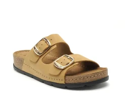 Scholl BORA 2 STRAP Beige Mules et Sabots Plats Femme