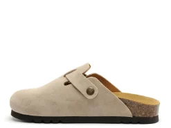Scholl FAE Beige Mules et Sabots Plats Femme