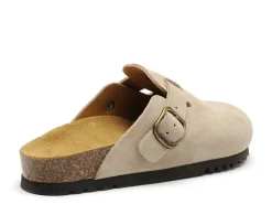 Scholl FAE Beige Mules et Sabots Plats Femme