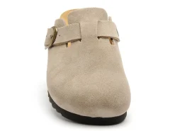 Scholl FAE Beige Mules et Sabots Plats Femme