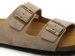 Scholl JULIEN SUEDE Beige Mules Homme