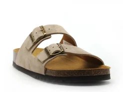 Scholl JULIEN SUEDE Beige Mules Homme